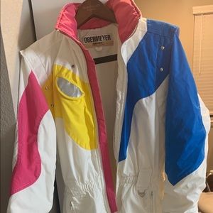 Obermeyer Vintage 80’s Ski Onesie-size 8